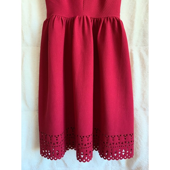 Red Strappy Dress - Picture 3 of 7